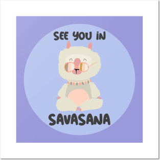 See you in savasana Posters and Art